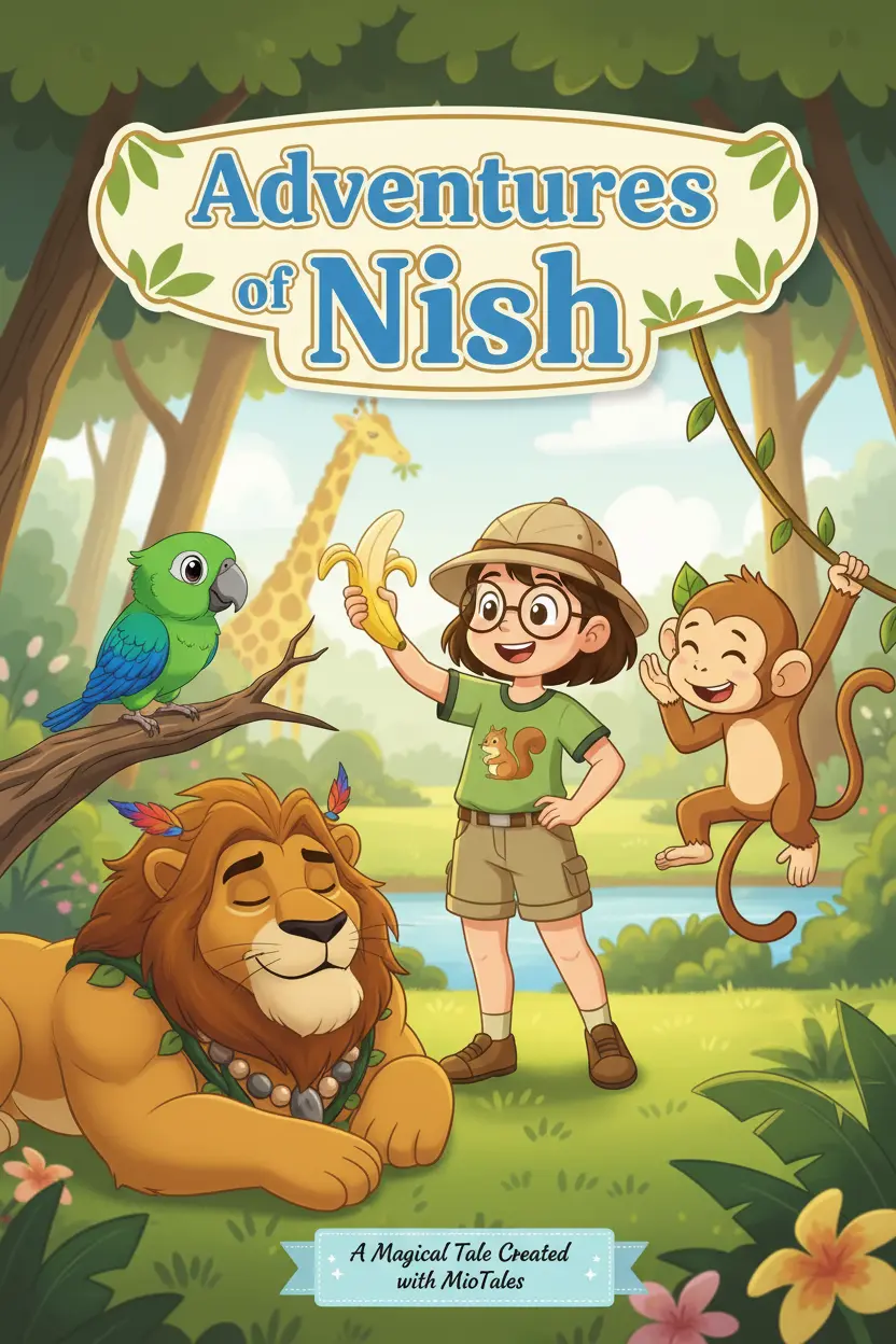 Personalized storybook cover example 1