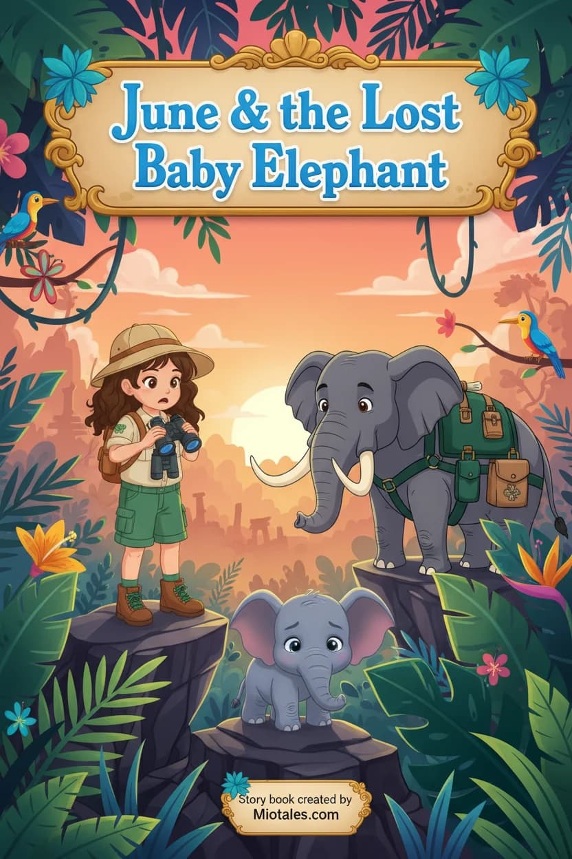June & the Lost Baby Elephant cover